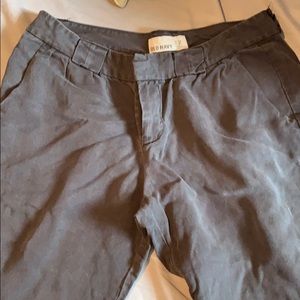 Grey distressed pants